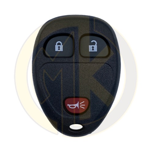 Chevrolet GMC 2008 Remote Key Shell 2+1 Button without Battery Holder