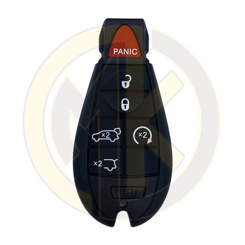 Jeep Grand Cherokee 2011-2013 Fobik Proximity Remote Key 5+1 Button PCF7945 Transponder