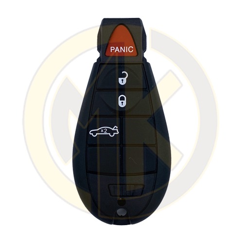 Chrysler Jeep Dodge Fobik Remote Key Shell 3+1 Button Sedan Trunk Type